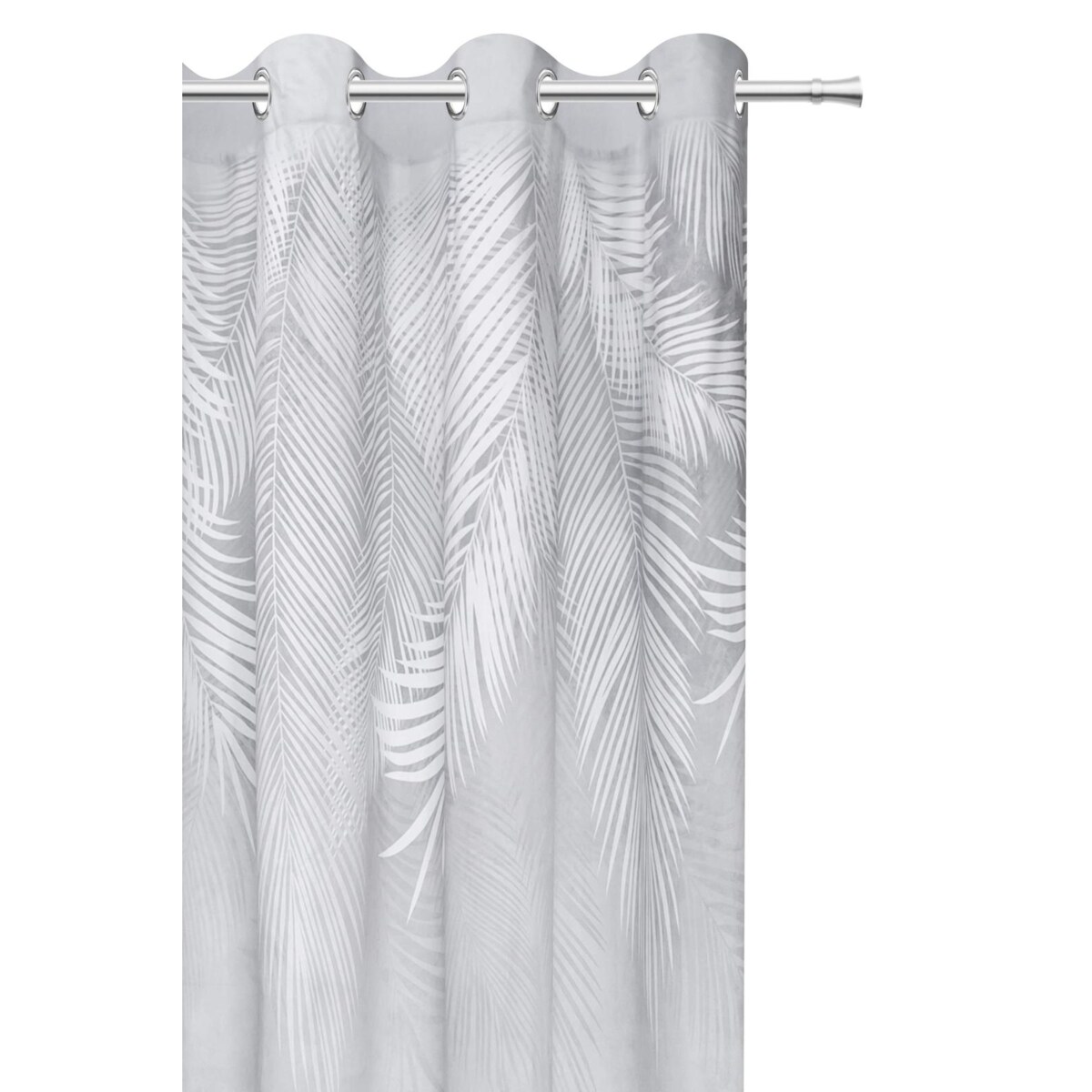 Zasłona welurowa Paproć 140x250 cm