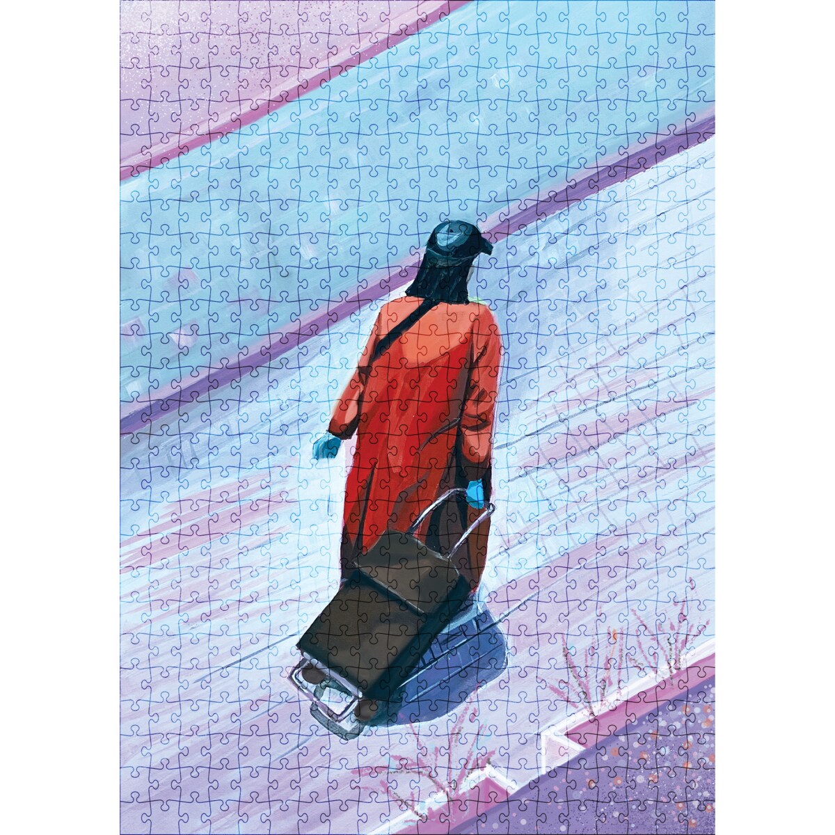 Muno Puzzle "Zakupy" by Julia Kantorska Puzzle 500 el. w ozdobnej tubie