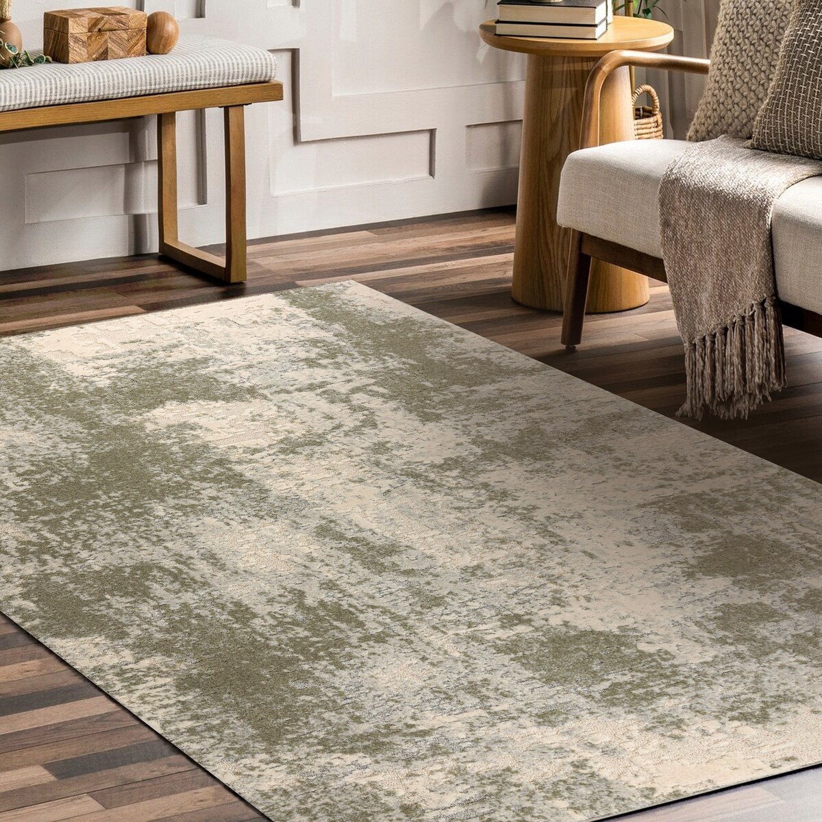 Dywan FLUX 461.138.SA990 wełniany OSTA - 135x200 cm