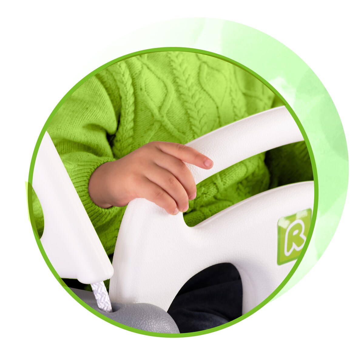 Huśtawka dla dzieci ogrodowa domowa kubełkowa 3w1 Ricokids