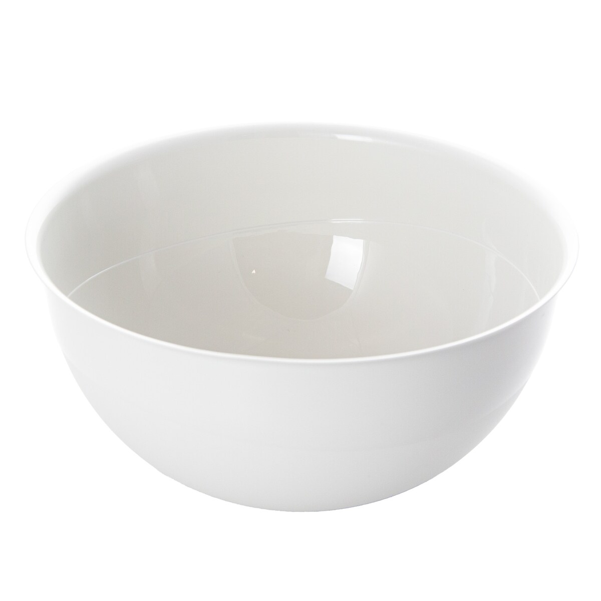 Miska Plastikowa Okrągła Kuchenna Zestaw Misek 3 Szt. Misa Jasnoszara