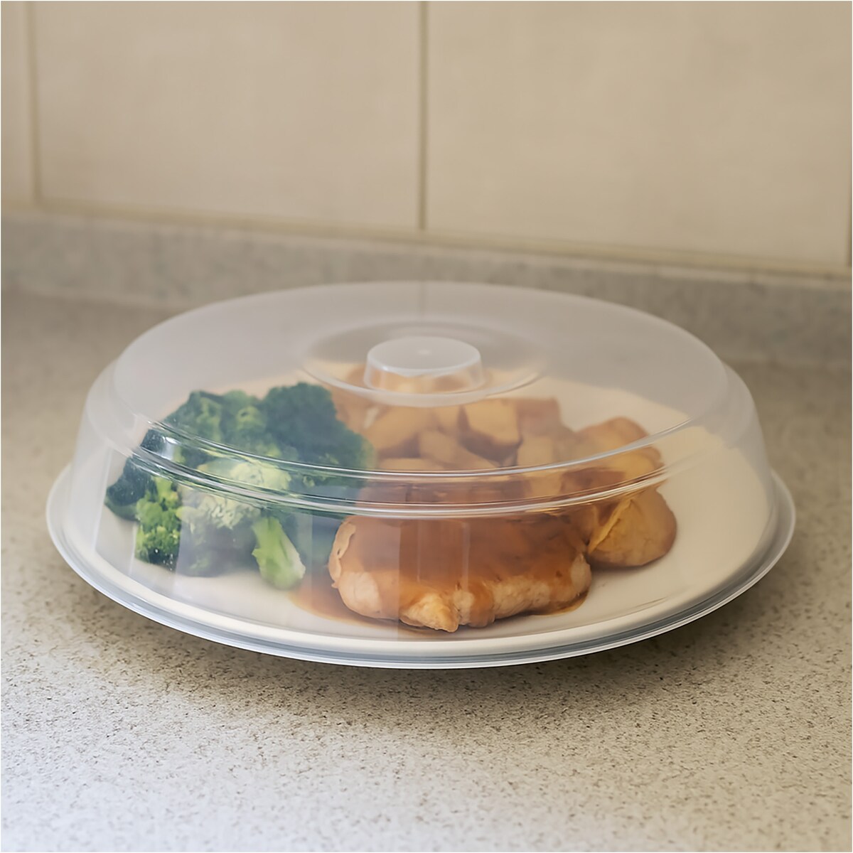 Pokrywa Do Mikrofalówki Przykrywka Do Odgrzewania Jedzenia 24,5Cm