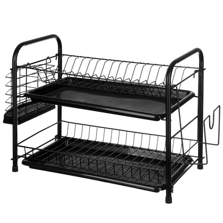 Suszarka do naczyń 48x24x33 cm 2 poziomowa KRISBERG