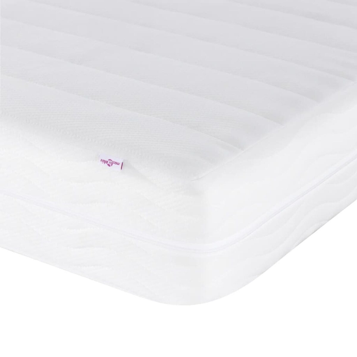vidaXL Materac piankowy, biały, 90x210 cm, twardość H2/H3