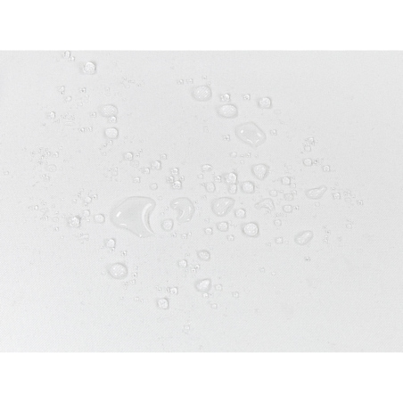 Zestaw 8 poduszek na krzesła ogrodowe biały SASSARI