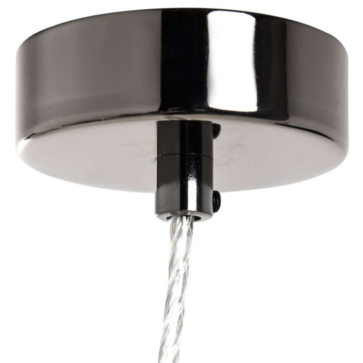 LAMPA wisząca LOYA P0461-01A-L8L8 Zumaline metalowa OPRAWA zwis LED 5W 3000K tuba sopel czarny perłowy