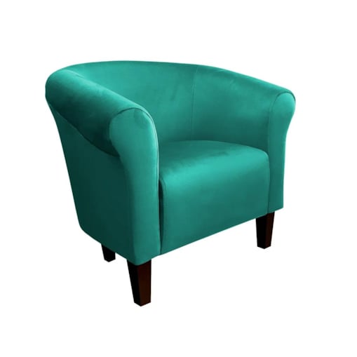 Fotel DRAWA 1 VELVET morski