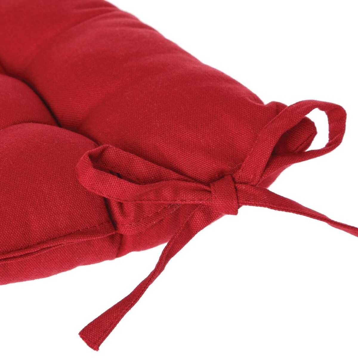 Poduszka na krzesło z wiązaniem, 38 x 38 cm