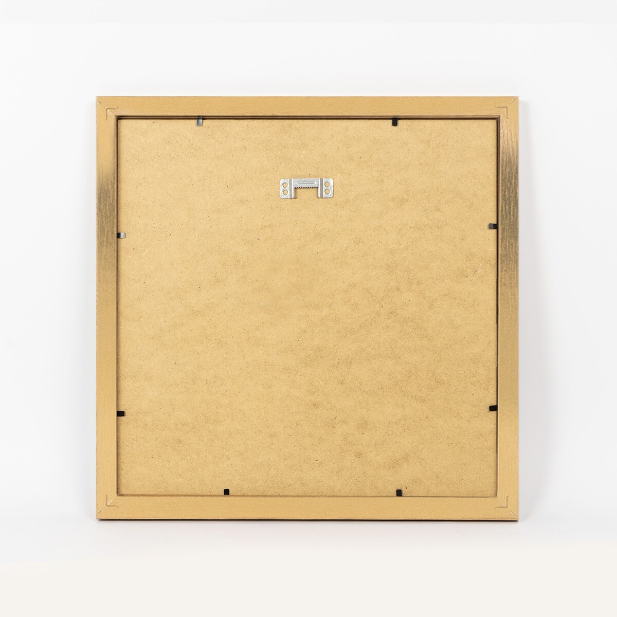 Ramka na zdjęcia 30x30 cm złota rama MDF z plexi do powieszenia pion poziom klasyczna kwadratowa ramka FRAMAI®