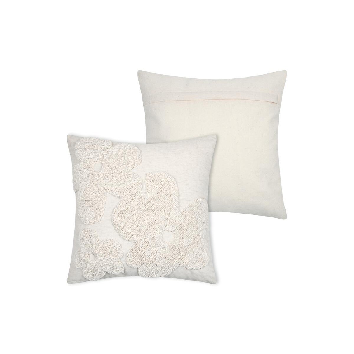 Poduszka ozdobna z bawełny, tuftowana, BALMA, 45 x 45 cm