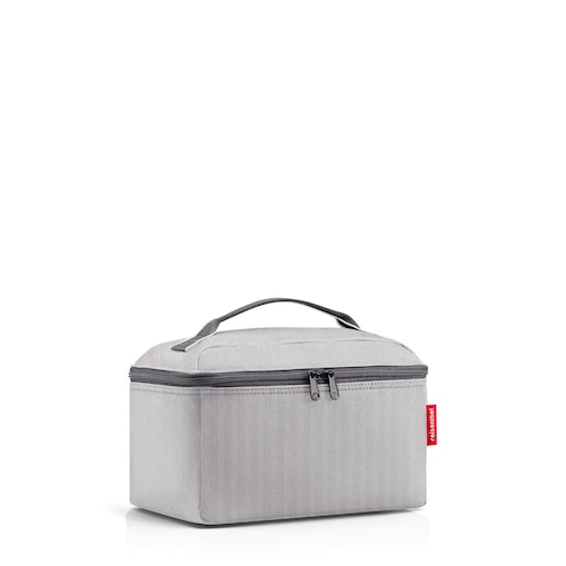 Kosmetyczka BEAUTYCASE, herringbone grey