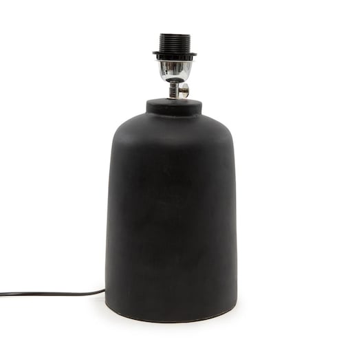 Podstawa lampy stołowej - czarna