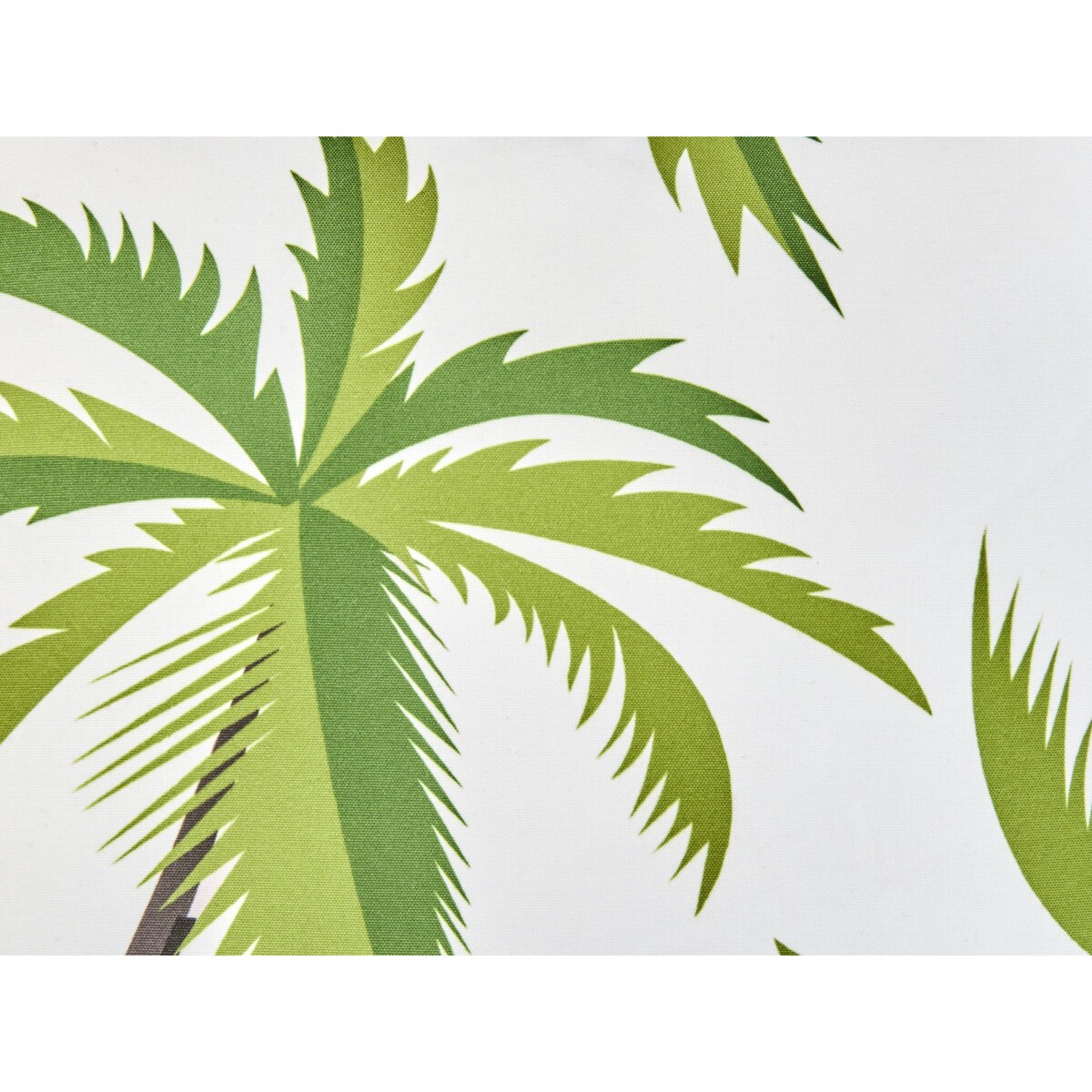 Zestaw 2 poduszek ogrodowych SEASIDE Wzór roślinny 45 x 45 cm Zielony