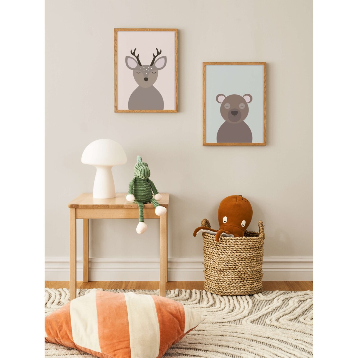 Poster Story, Plakat, Obraz - Śpiący Miś, wymiary 42 x 60 cm