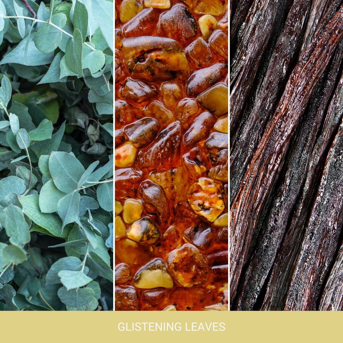 Yankee Candle świeca mini GLISTENING LEAVES