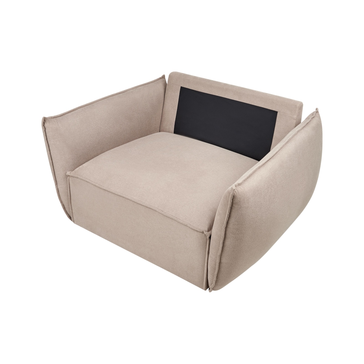 Fotel KUNES Beżowoszary