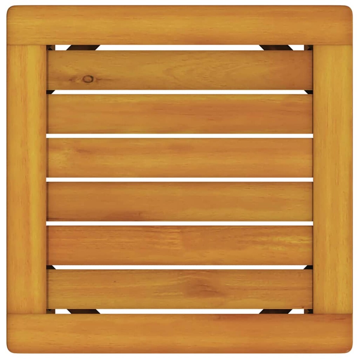 vidaXL Leżak 2-osoba 3 pcs Brązowy 35 x 35 x 34cm Lite drewno akacjowe