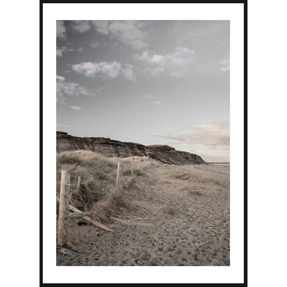 Poster Story, Plakat, Obraz - Plaża Obok Klifu, wymiary 42 x 60 cm