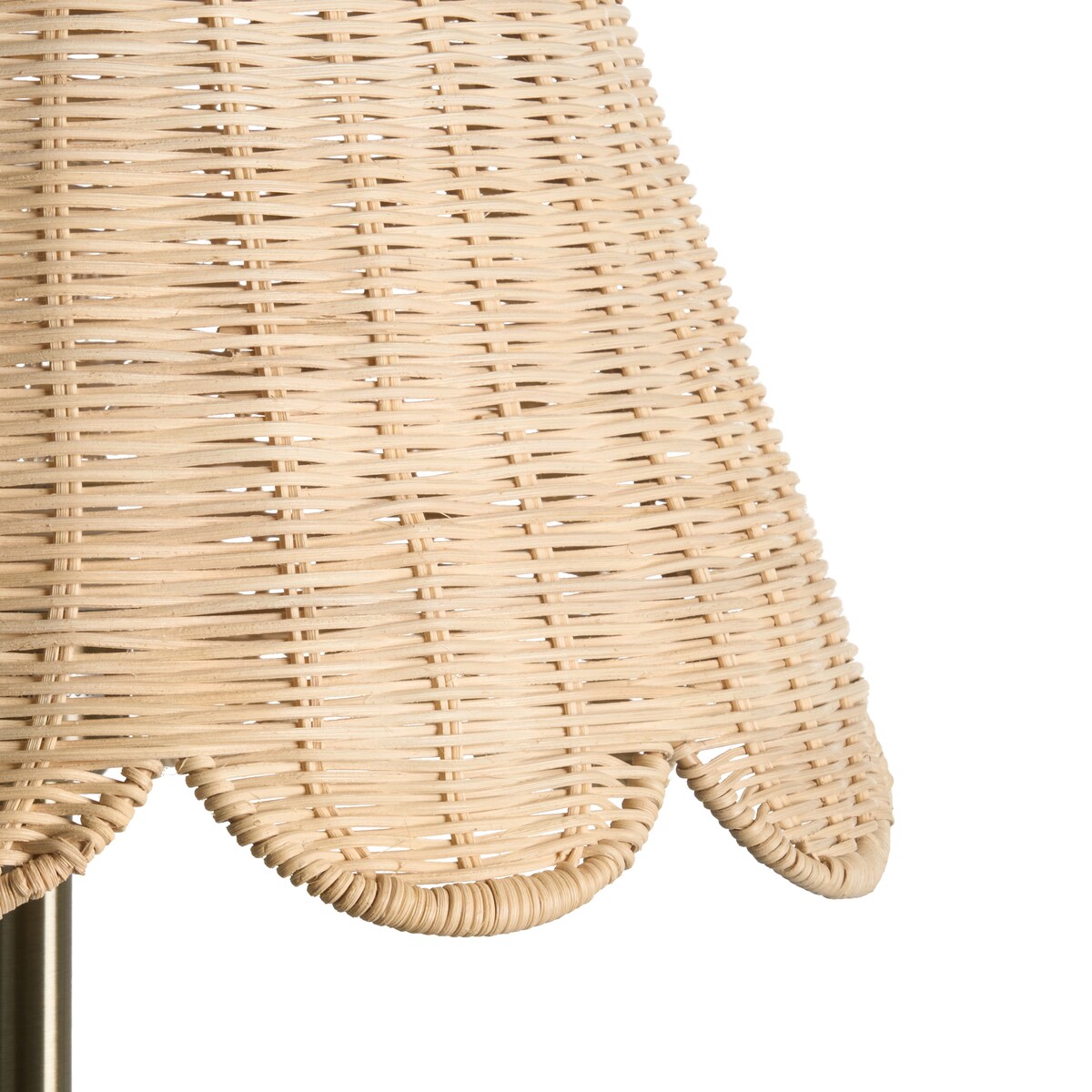 Lampa podłogowa SALM Rattan Naturalny