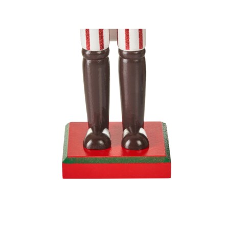 Zestaw 2 figurek dekoracyjnych BODSJON Dziadek do orzechów 35 cm Czerwony/ biały