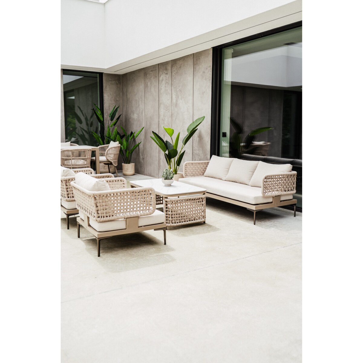 STOLIK ALUMINIOWY TIZIANO SZAMPAŃSKI