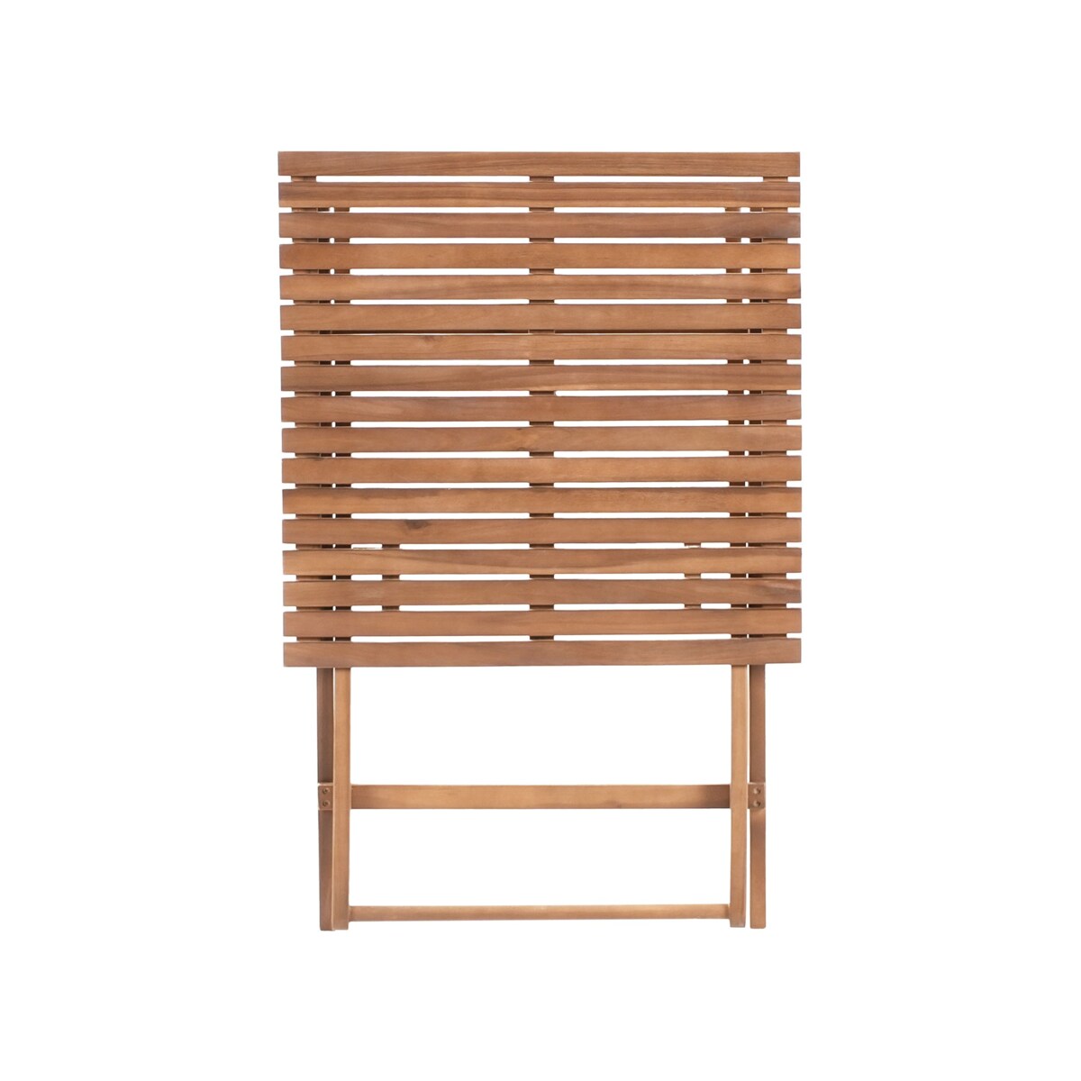 Zestaw mebli balkonowych Składane SOLAROLO Certyfikowane drewno akacjowe Brązowy