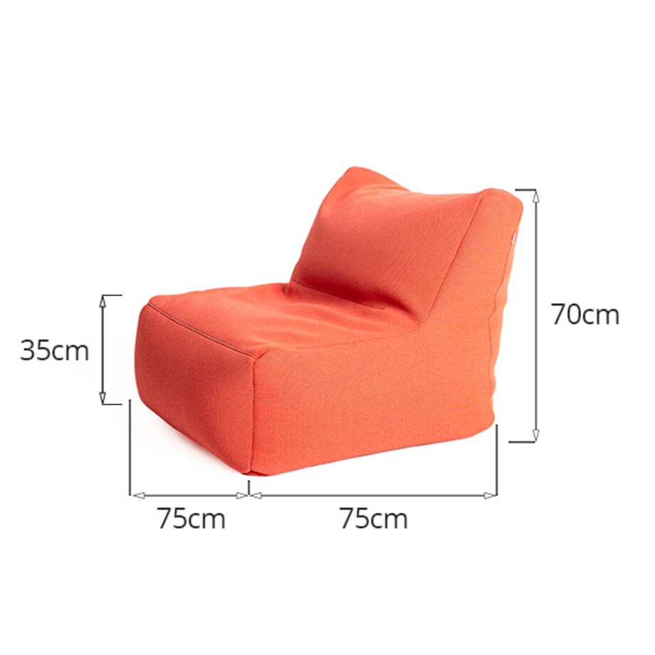 Fotel pufa basenowa blue