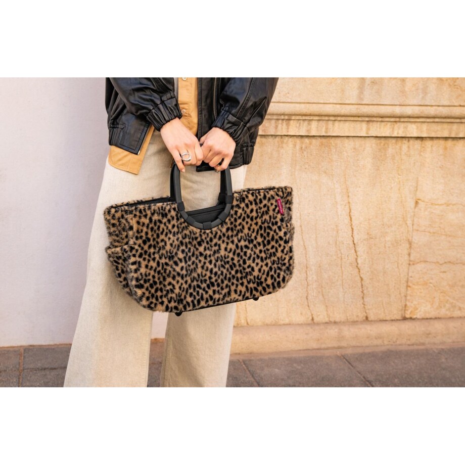 Torba LOOPSHOPPER M, leo fake fur