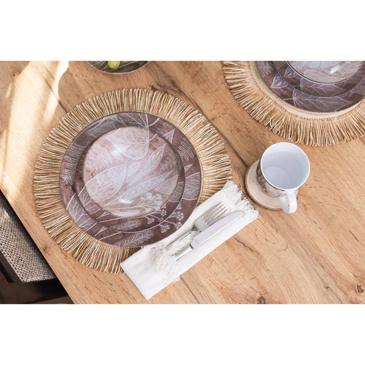 Talerz płytki 20,5 cm Boss Cztery Pory Roku Jesień LU39 (9075B)