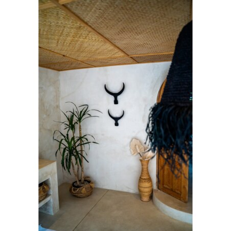 DEKORACJA ŚCIENNA ROGI BYKA M