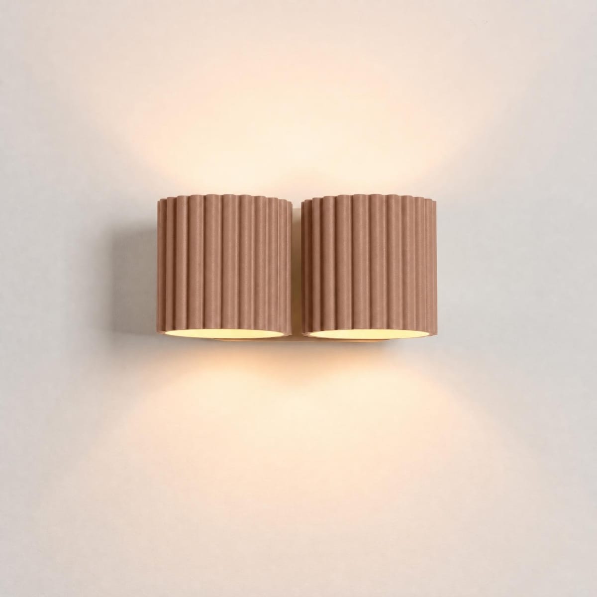 Kinkiet AURA 2 mocca G9