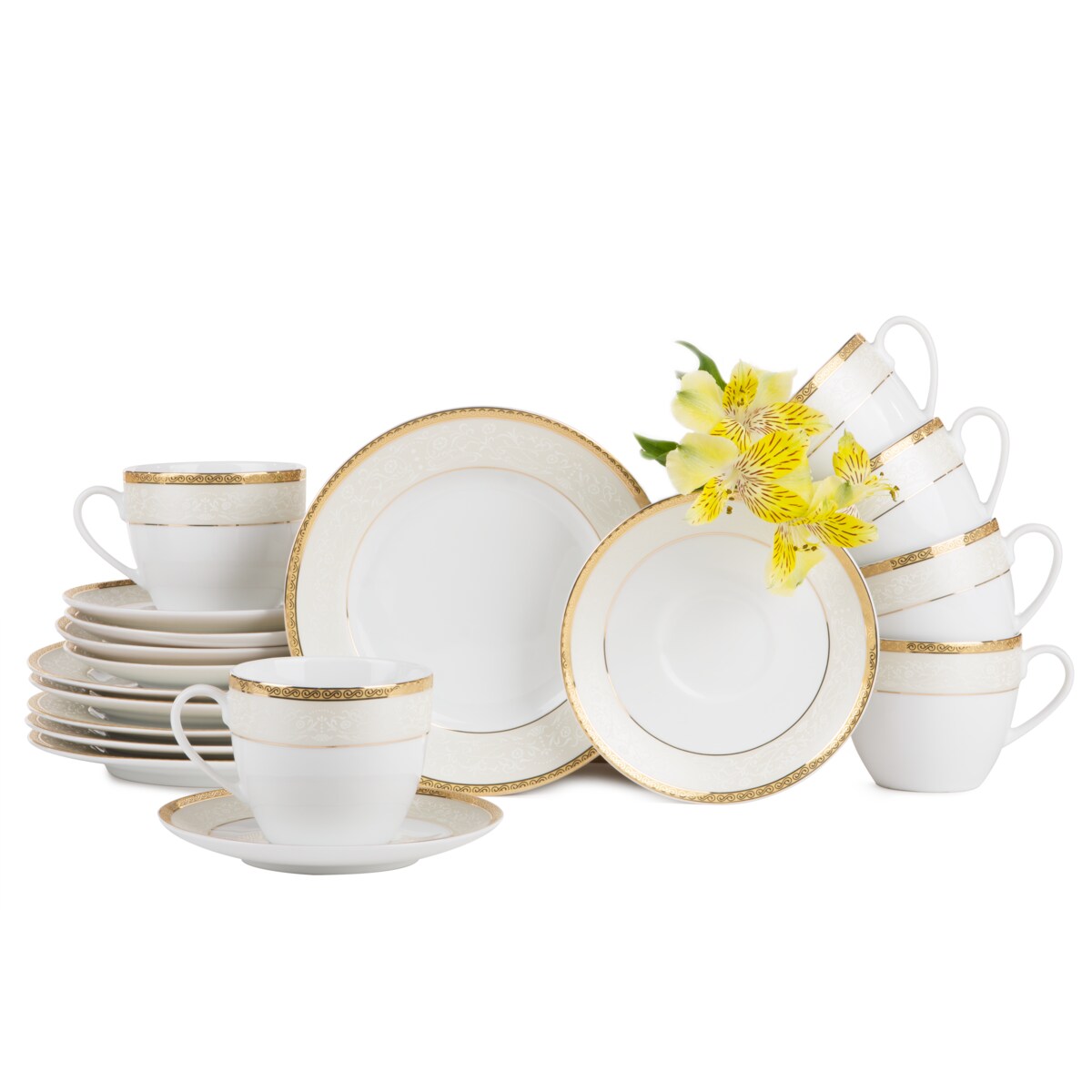 Serwis herbaciany 6os. (12el.) AGAWA GOLD