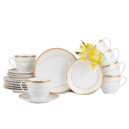 Serwis herbaciany 6os. (12el.) AGAWA GOLD