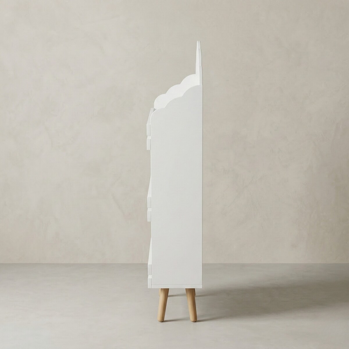 Regał do pokoju dziecięcego z motywem chmurki NUVU, 60 x 100 x 18 cm