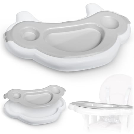 Tacka do krzesełka do karmienia Ricokids Sinco szara