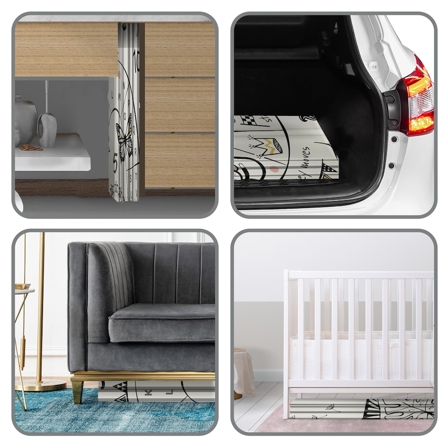 Mata piankowa edukacyjna składana dla dzieci duża 180x200 pianka xpe Nukido