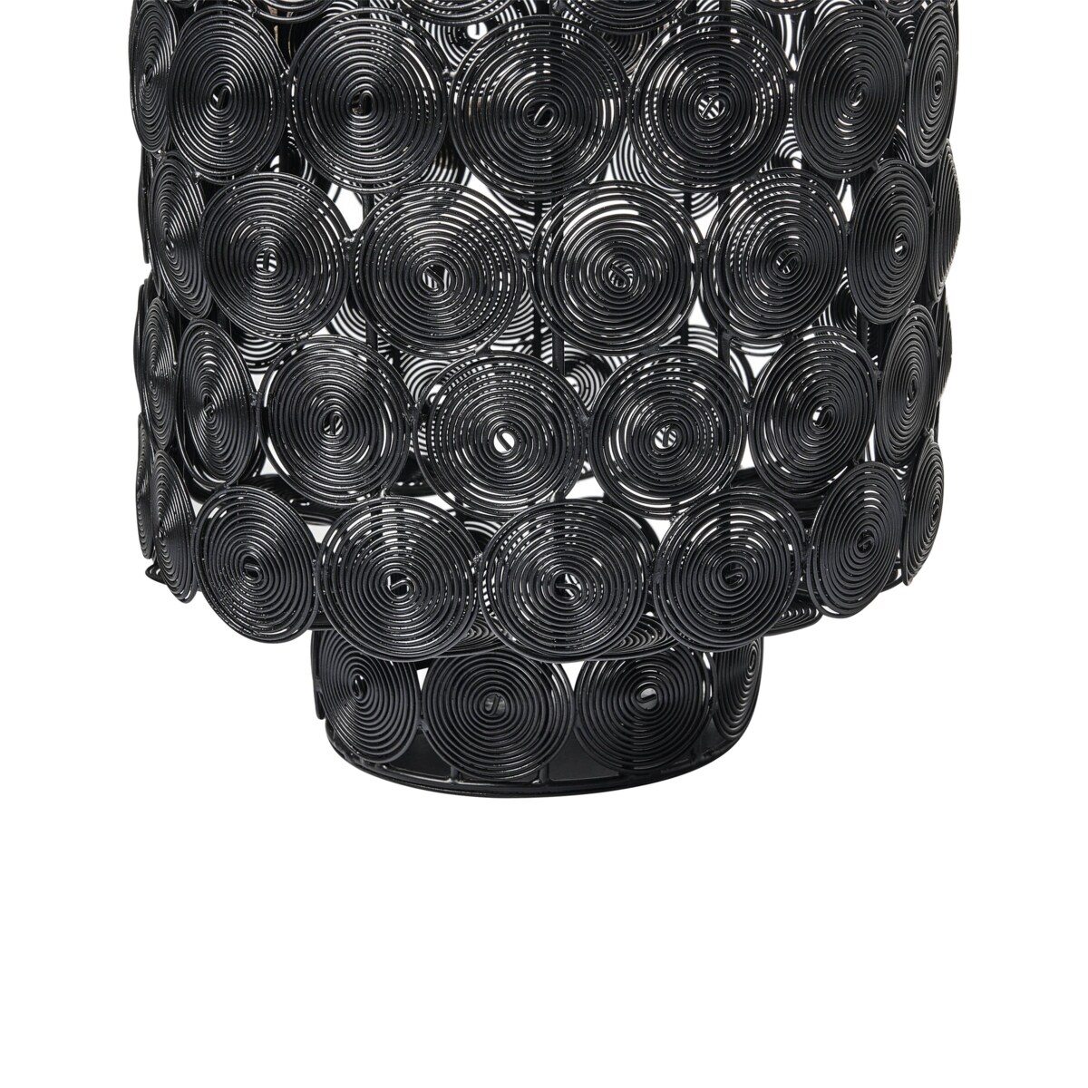 Lampion MMOJSTIR Metal 35 cm Czarny