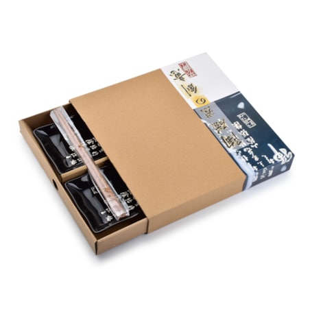 SUSHI Zestaw dla 2 os.czarny litery 8 elementów