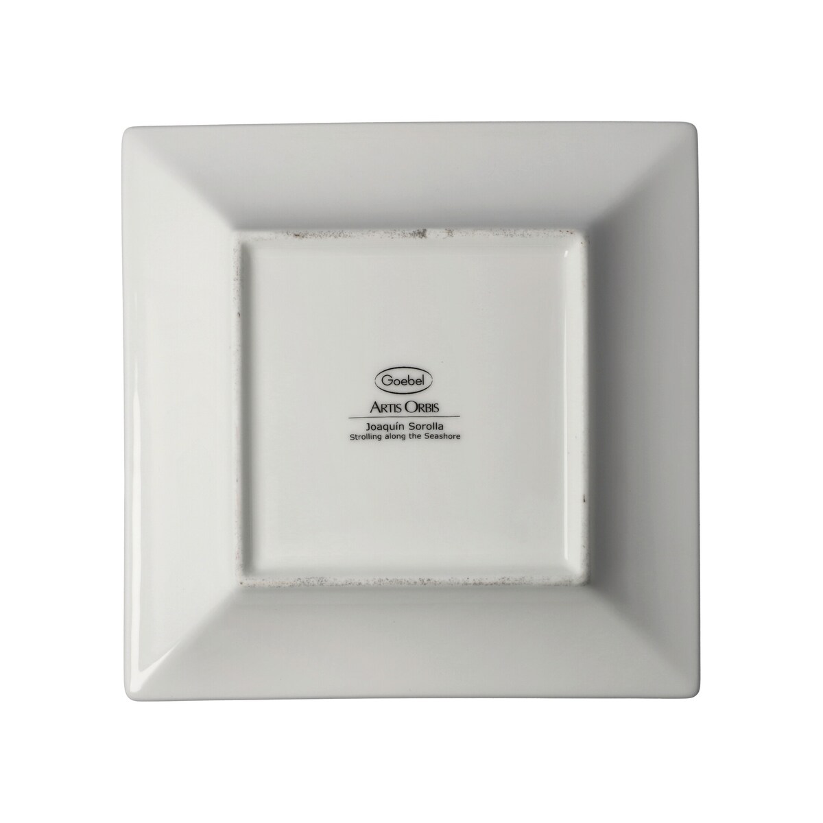 Misa kwadratowa 16 cm J.Sorolla - Spacer po plaży - Goebel