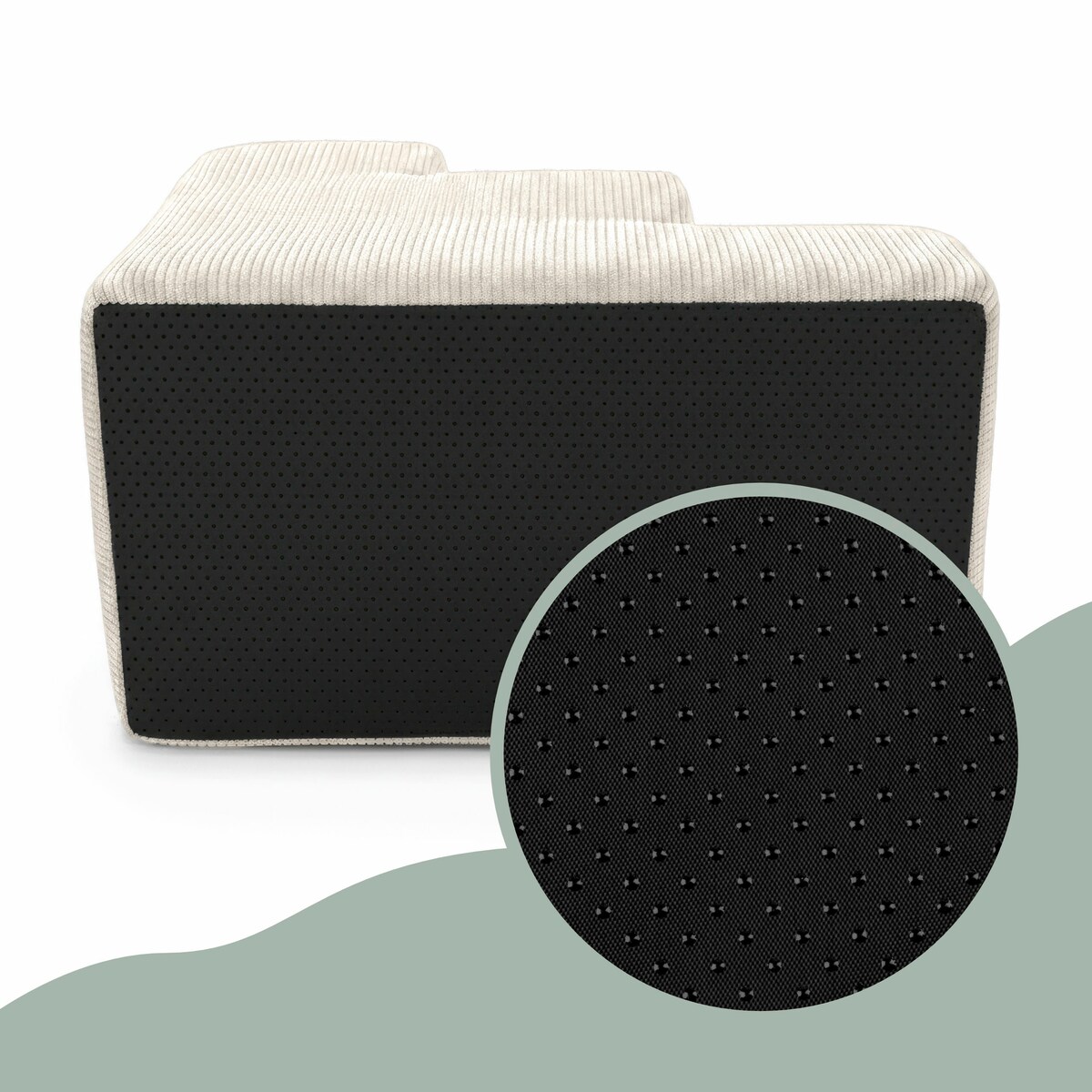 Schodki dla psa kota beżowe 3 stopniowe