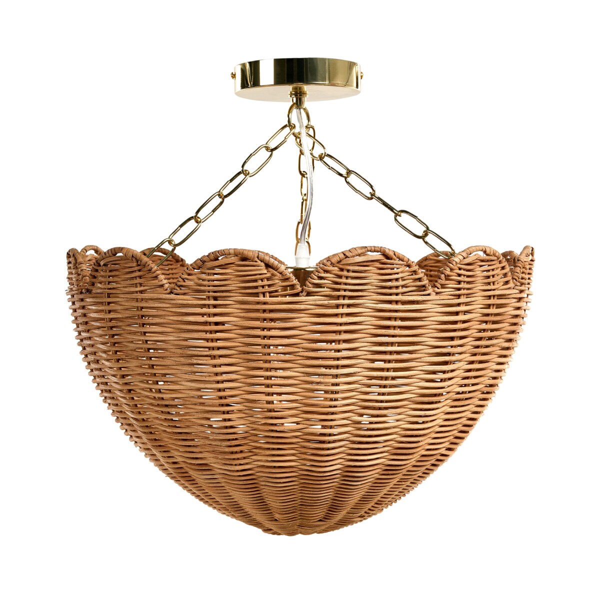Lampa wisząca MANDEKAL Rattan Naturalny
