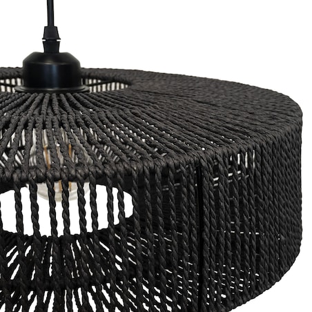 Lampa Wisząca Boho APP1484-1CP Czarna