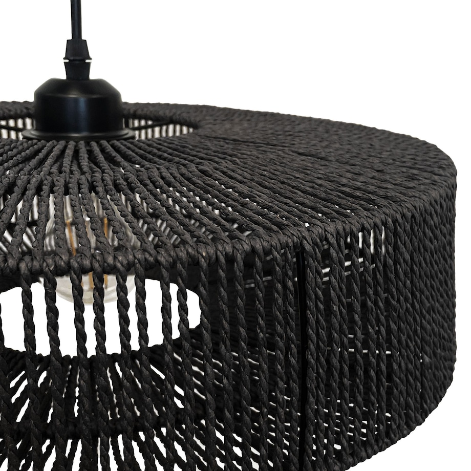 Lampa Wisząca Boho APP1484-1CP Czarna