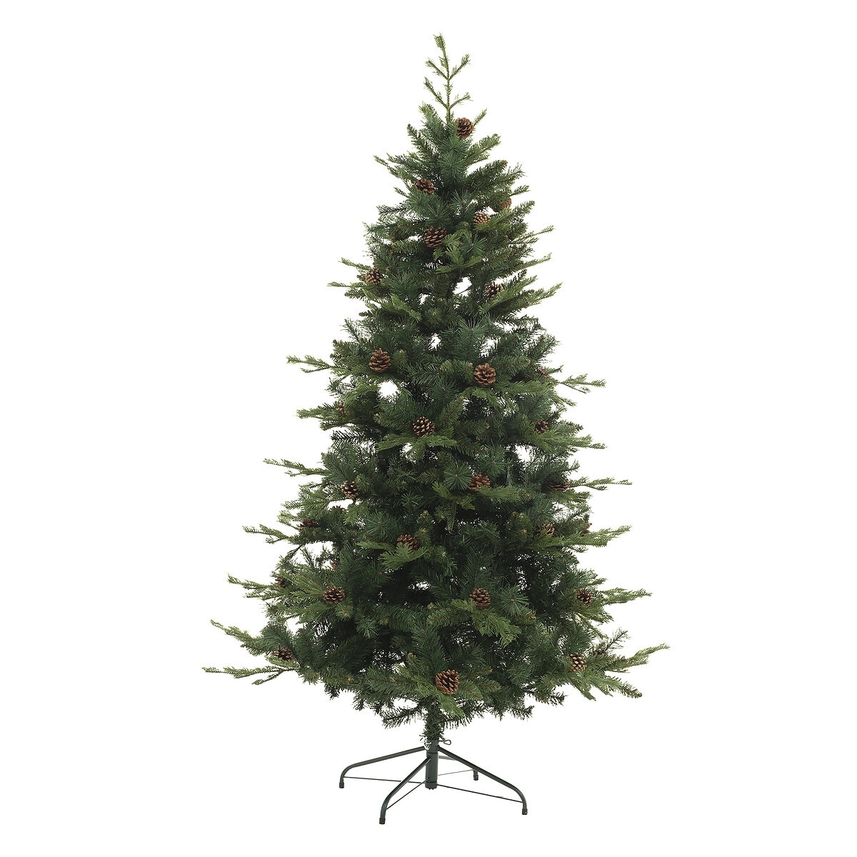 Sztuczna choinka, jukon, 150 cm, kolor zielony, tworzywo sztuczne