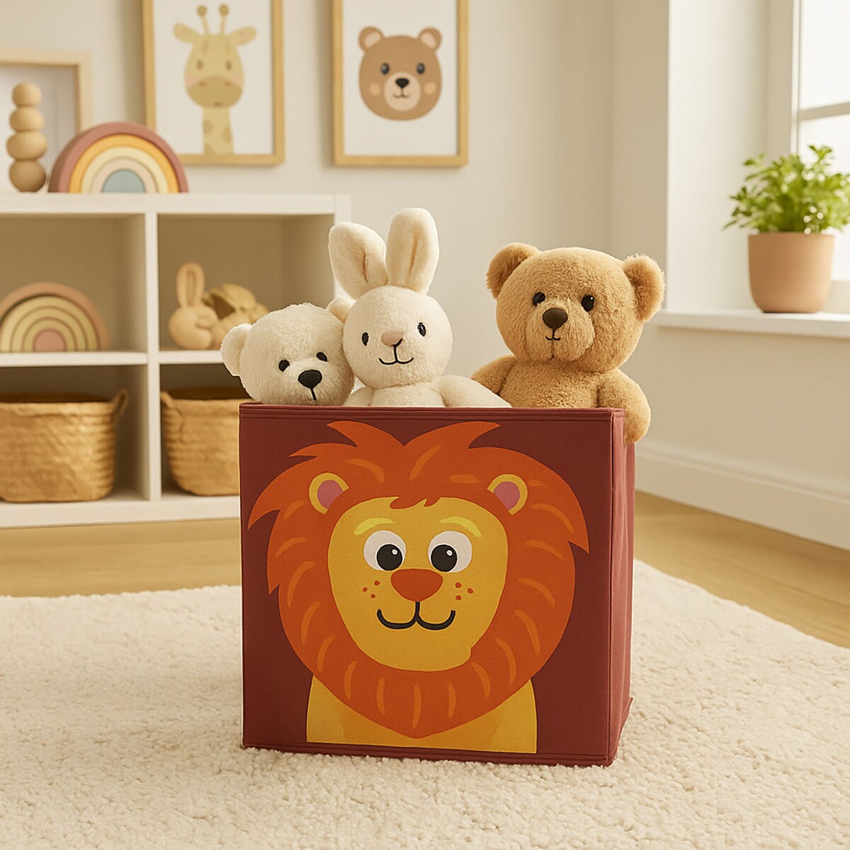 Pudełko tekstylne do przechowywania, 30 x 30 x 30 cm