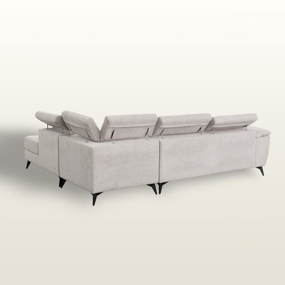 Sofa Randers grey prawa, 290x95x90 cm
