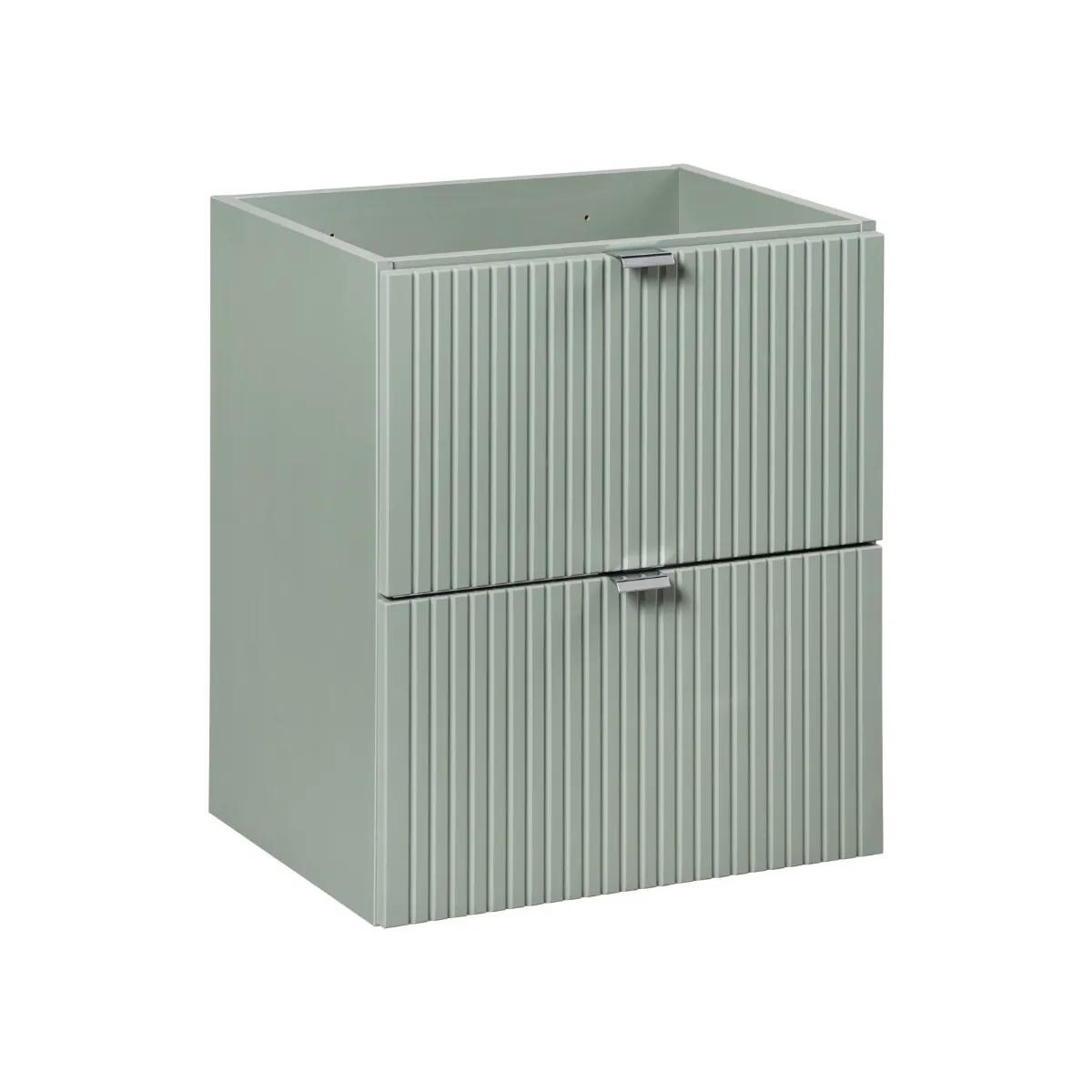 Szafka pod umywalkę LINE REED GREEN D 82-50-2S zielona