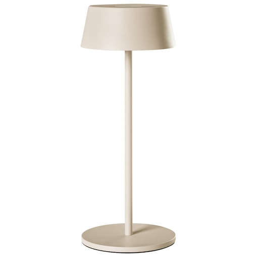 Bezprzewodowa lampa stołowa LED GUDER Ze ściemniaczem Metal Beżowy