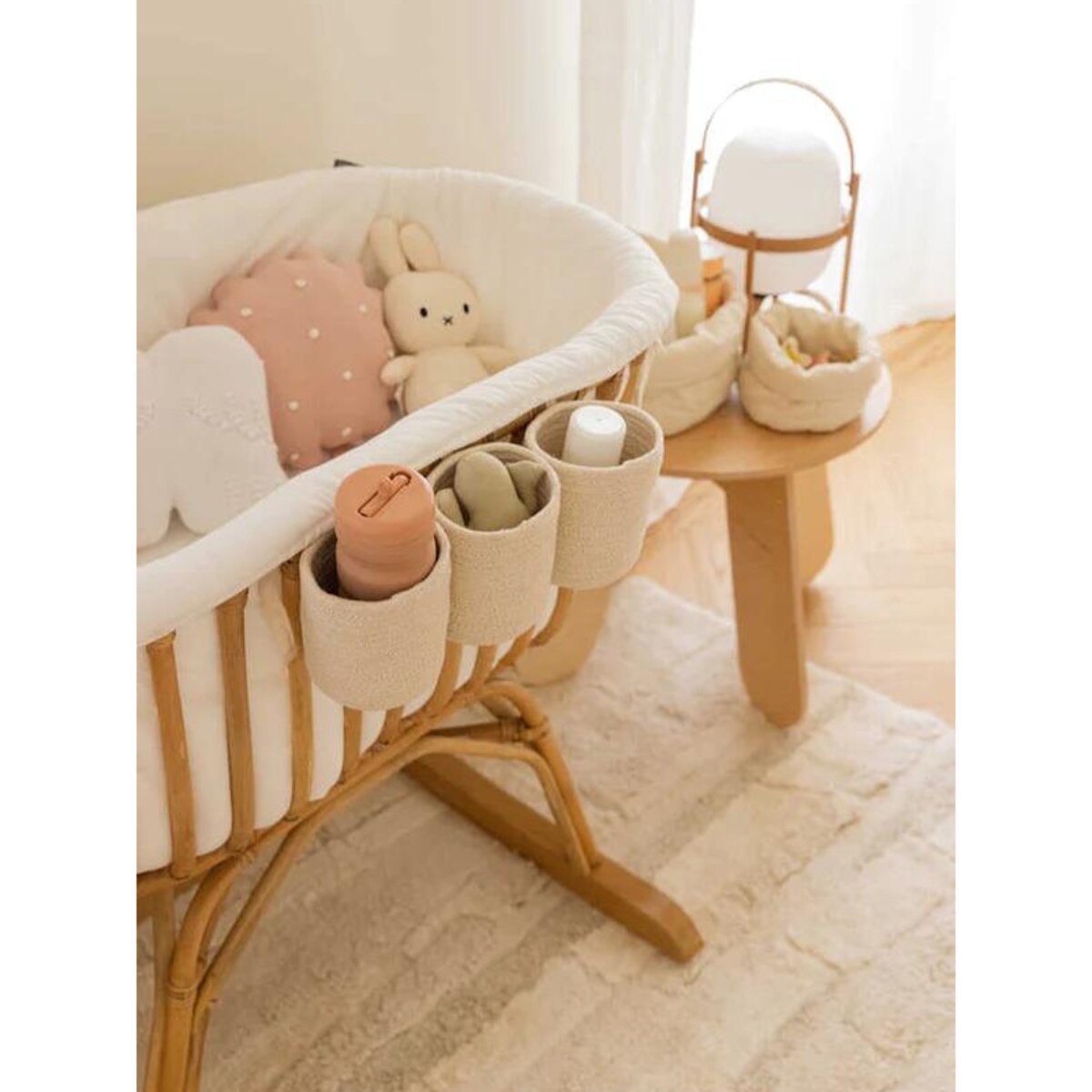 Lorena Canals - Koszyki organizer na łóżeczko Bobby Vanilla Bamboo
