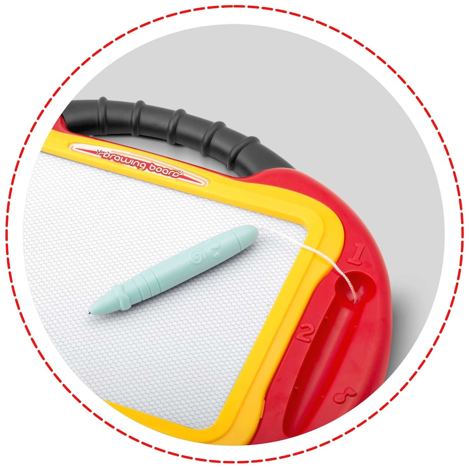 Znikopis tablica do rysowania Ricokids RK-722 magnetyczny stolik czerwony 772200